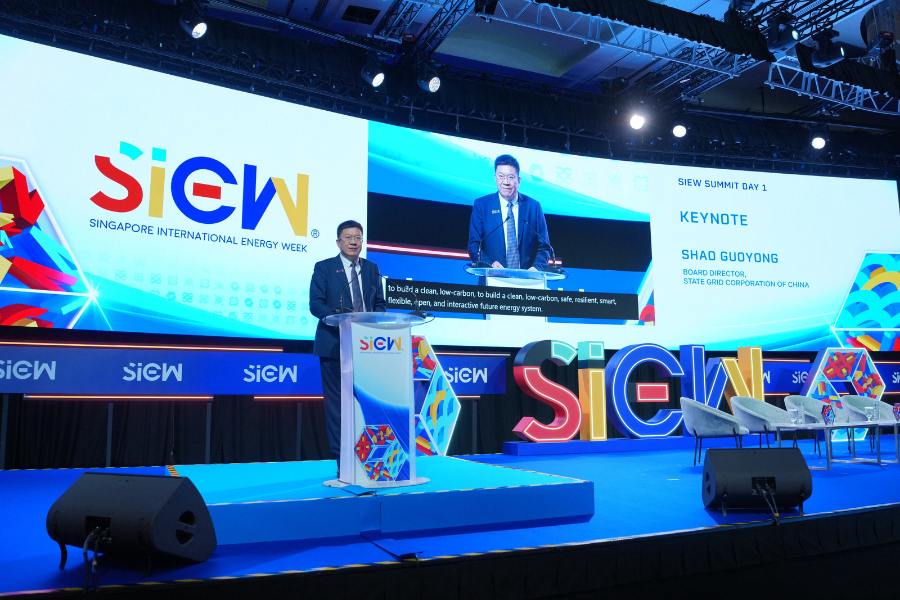 Shao Guoyong, Board Director, State Grid Corporation of China, outlined four priorities guiding China's energy developments