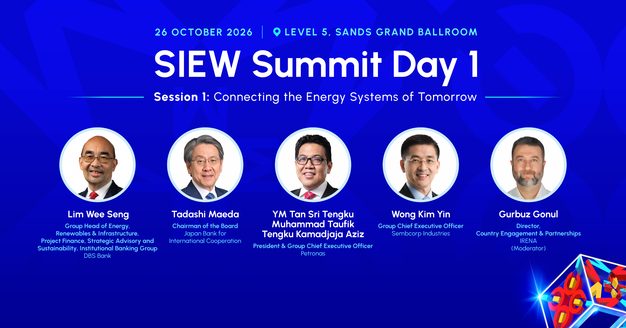 Siew Summit Speakers