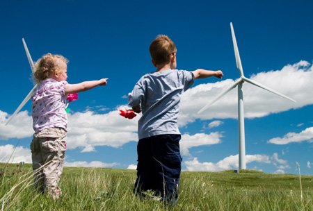 pointing to the future