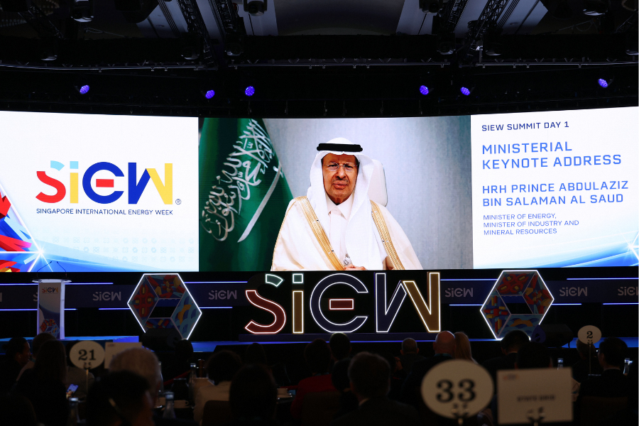 At the Ministerial Keynote Address during SIEW 2026, H.R.H. Prince Abdulaziz bin Salman Al-Saud, Minister of Energy, Kingdom of Saudi Arabia, shared his insights on supply resilience