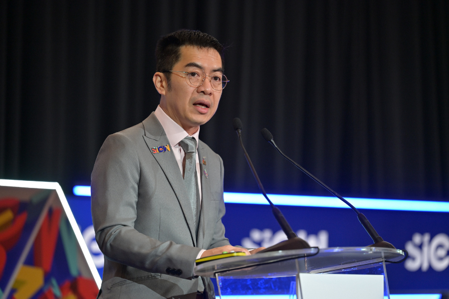 EMA Chief Executive Puah Kok Keong at the opening of SIEW Energy Insights