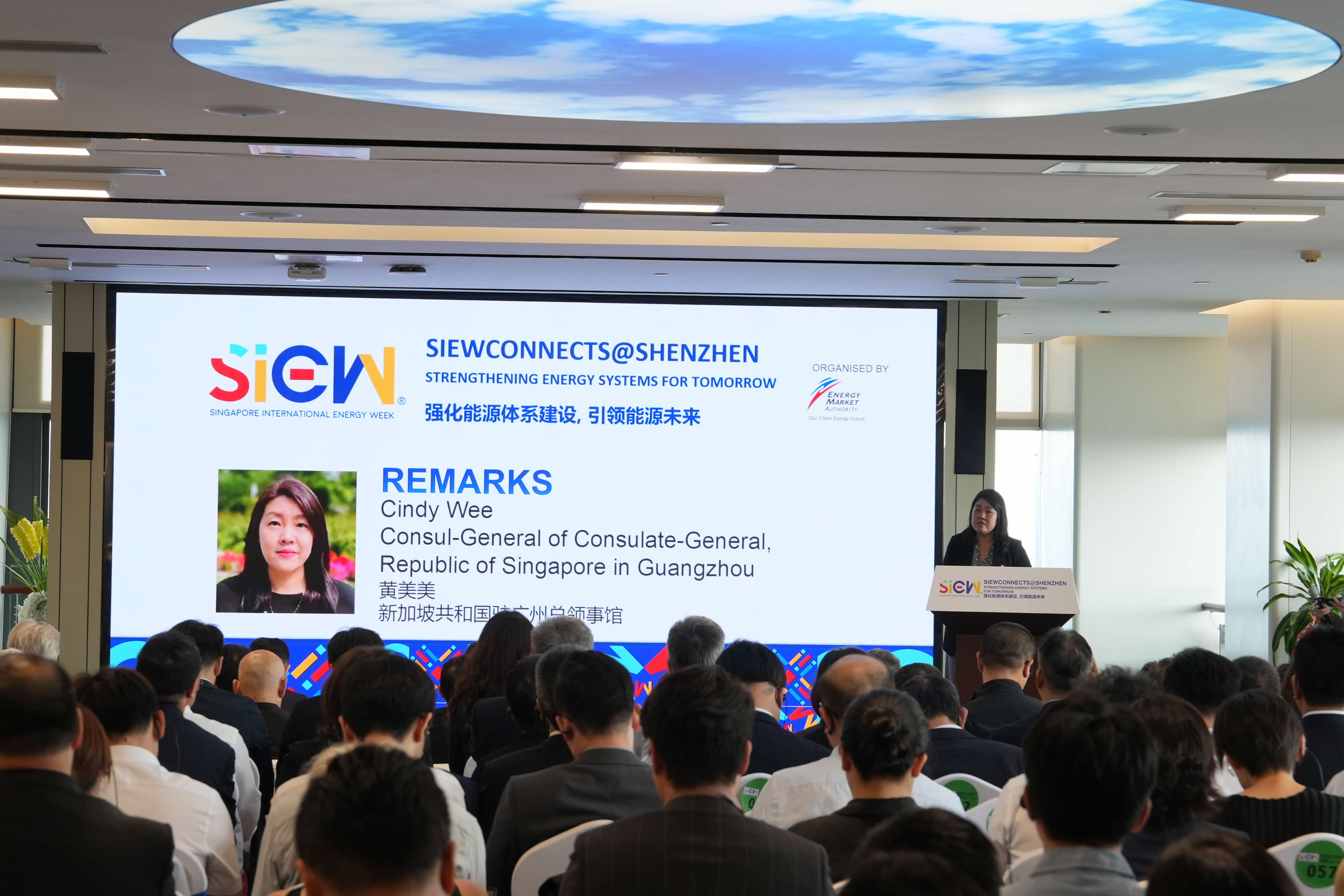 Ms Cindy Wee Speaking
