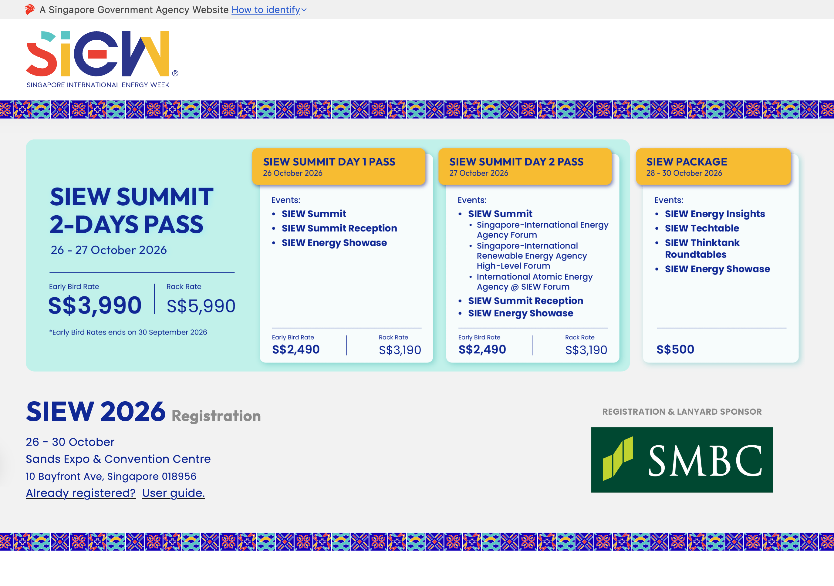 Registration screenshot