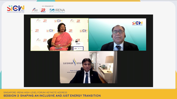 Singapore-IRENA Forum Strengthening Collaborative Efforts towards Energy Transition 5