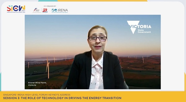 Singapore-IRENA Forum The Role of Technology in Driving Sustainable Energy Developments 3